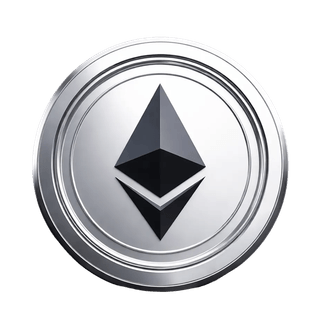 Graphique flottant lié à la cryptomonnaie Ethereum ETH